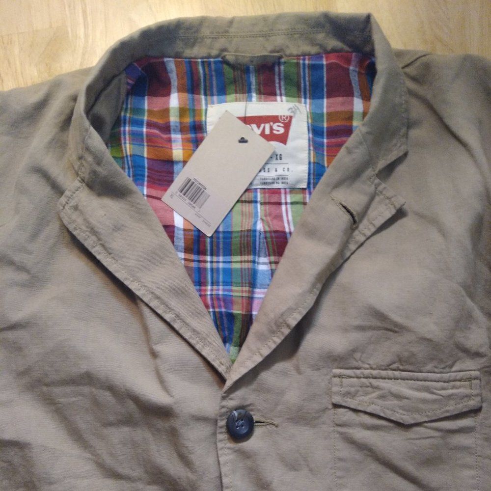 NWT Levi's Go Forth 3 Button Jacket 2012